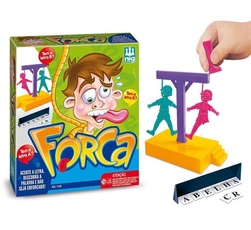 Jogo Da Forca - Jogo Educativo - Nig - Outros Jogos - Magazine Luiza