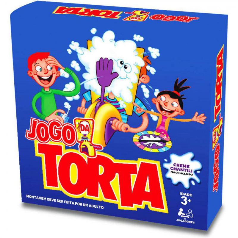Jogo Da Torta Na Cara Roleta Brinquedo Infantil - Mega Compras - Outros ...