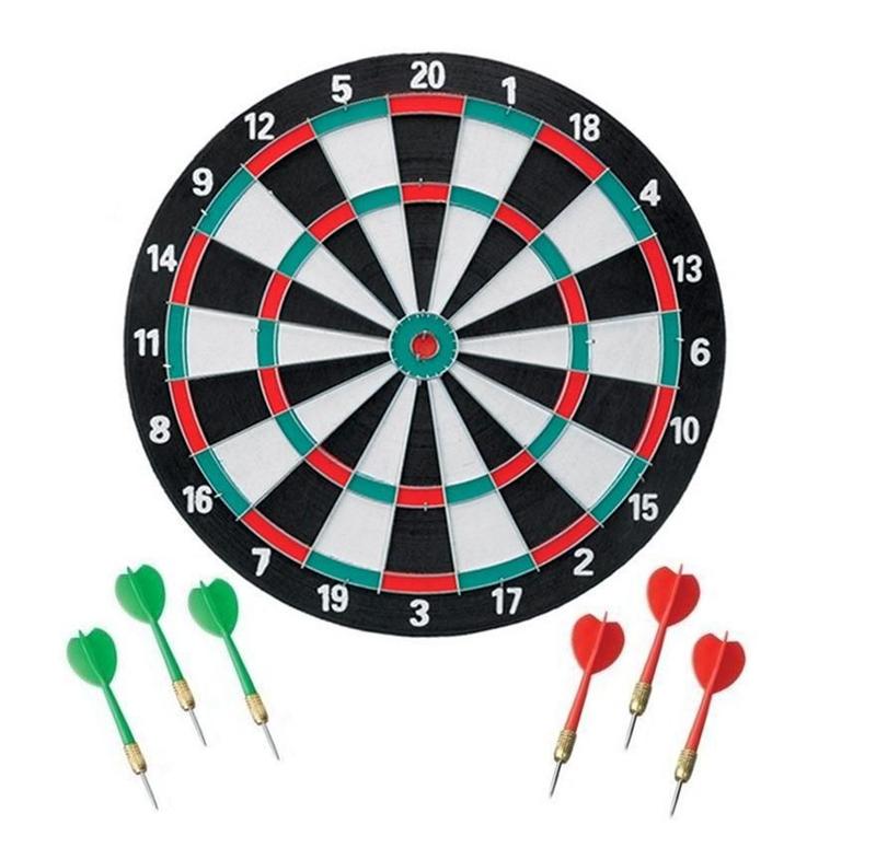 Jogo Dardos Dupla Face Brinquedo Profissional Gigante 30Cm - Art House ...