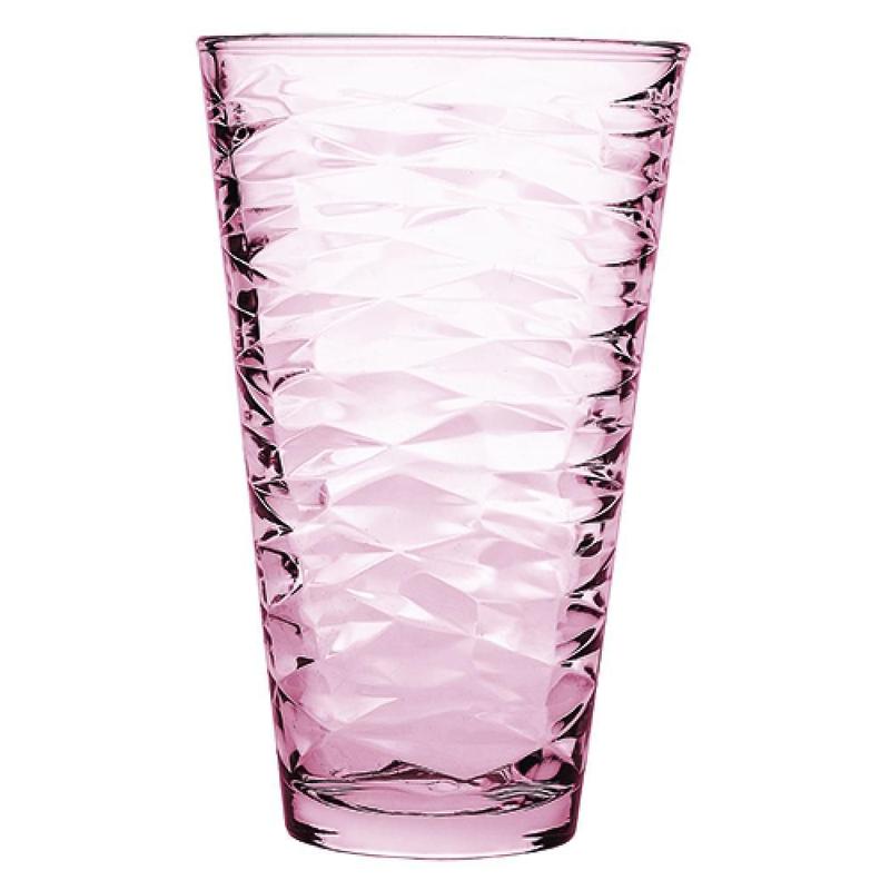 Pasabahce Coppe Cornetto Rosa 24.5 Cl – Set 3 Coppette Da Dessert Moderne E Colorate