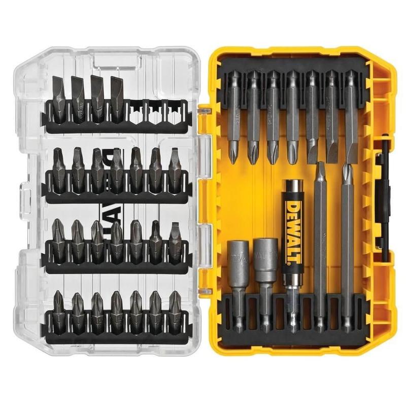 Jogo de Bits (Pontas) para Parafusadeira com 37 Peças Dewalt Dw2163 ...