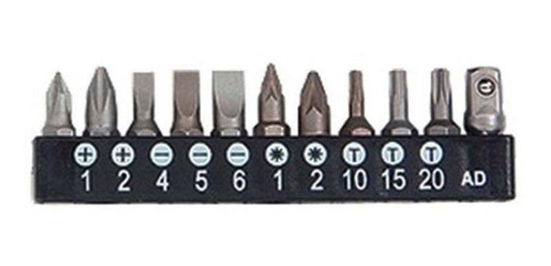 Jogo De Bits Reversível Mtx Com Cabo Anatômico 11 Peças - Jogo de Bits ...