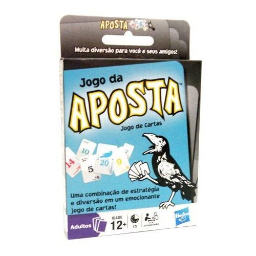 Jogo De Cartas Hasbro Jogo Da Aposta Adulto Estratégia - Outros Jogos ...