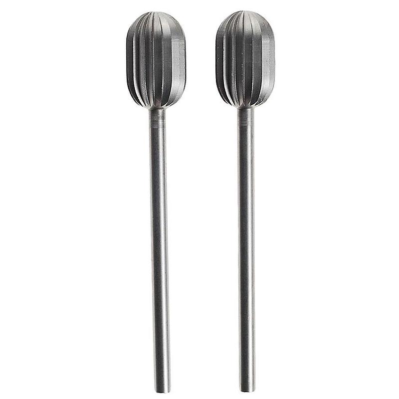 Jeu De 2 Fraises à Tête Ovale 6 Mm PROXXON - Pour Outillage Rotatif (type Dremel), Modélisme Et Bricolage Fin