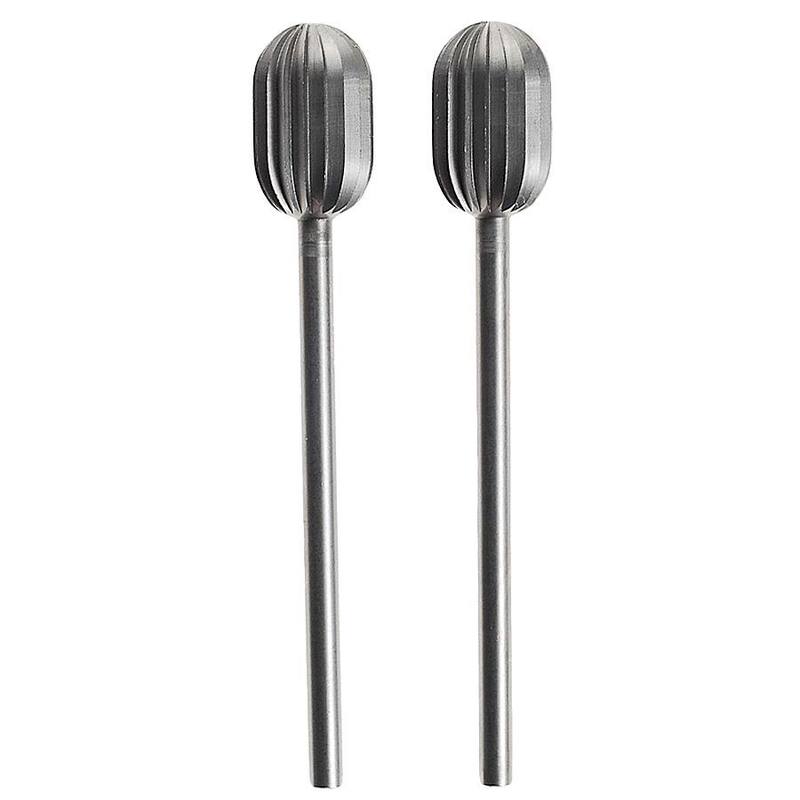 Jeu De 2 Fraises Tête Ovale 6 Mm PROXXON 2228724 - Pour Micro-outillage Et Modélisme
