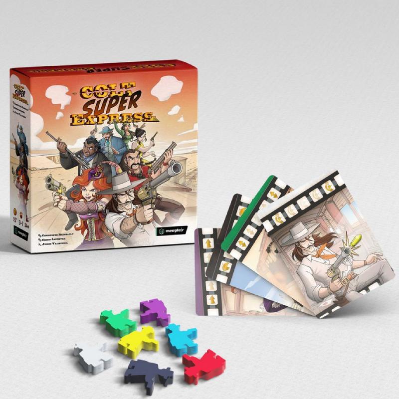 Jogo de Tabuleiro Colt Super Express - Meeple BR - Jogos de Tabuleiro ...