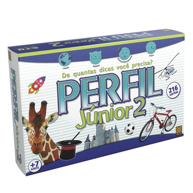 Jogo de tabuleiro perfil júnior 2 grow 1979 - Jogos de Tabuleiro ...