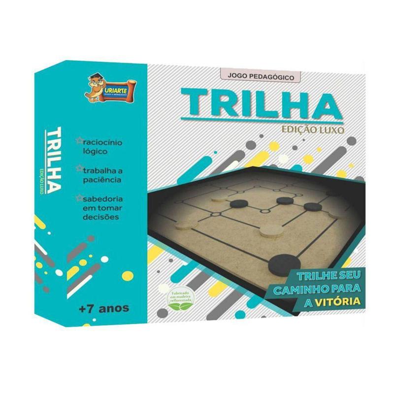 Jogo de Tabuleiro Trilha Edição de Luxo - Uriarte - Jogos de Tabuleiro ...