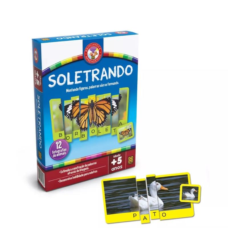 Jogo Educativo Soletrando - Grow - Jogos Educativos - Magazine Luiza