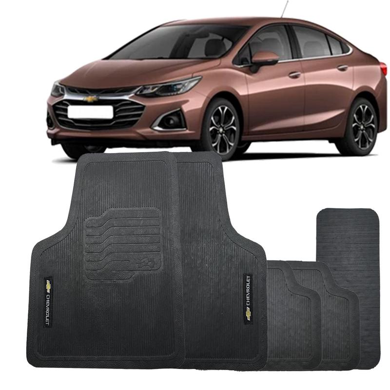 Jogo Tapete Cruze 2020 2021 2022 Borracha com Logo - CHEVROLET - Tapete ...