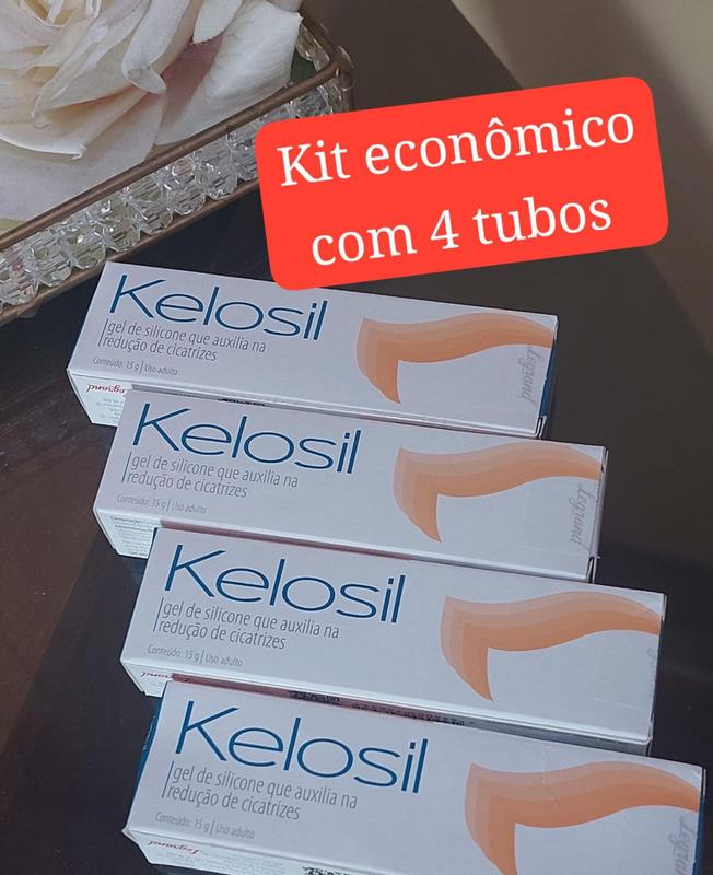 KELOSIL para cicatrizes e quelóides - mesma fórmula do KELOCOTE ...