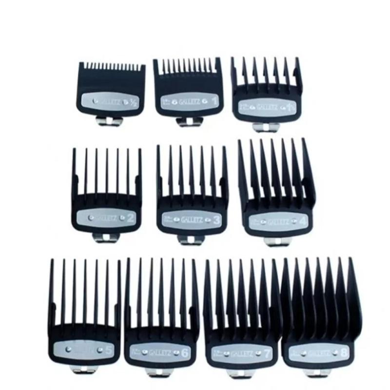 Kit 10 Pentes Premium Com Clip De Metal P/ Máquina De Corte - Galletz ...