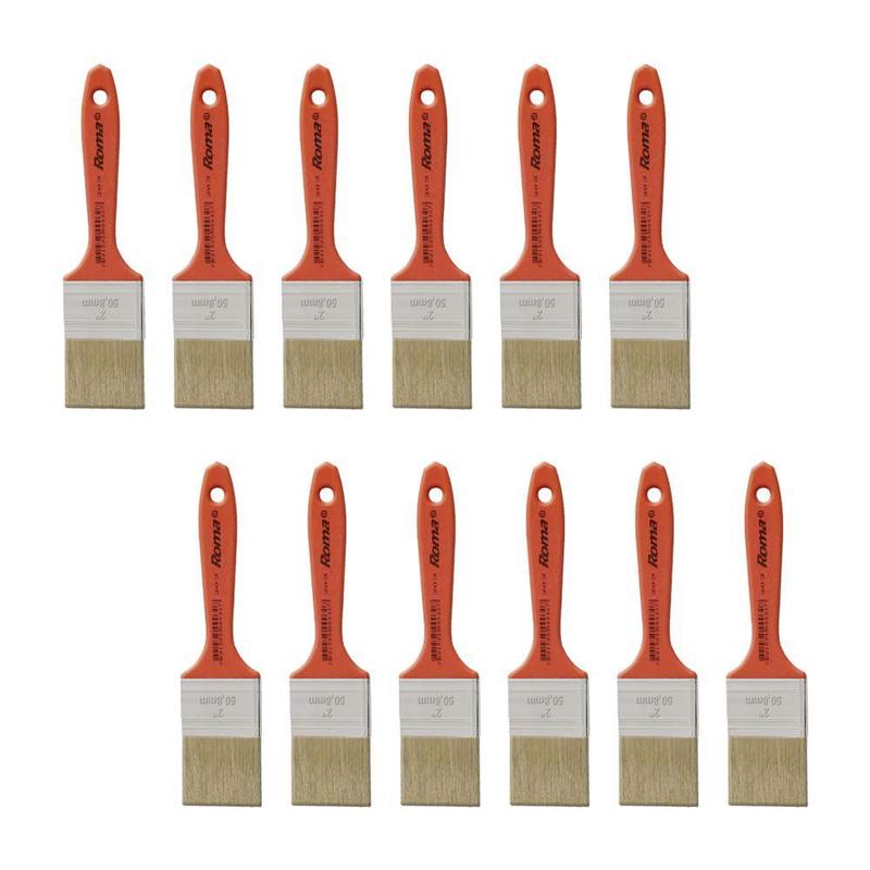 Kit 12 Pincel 2 Polegada Roma 303 - Trincha - Magazine Luiza