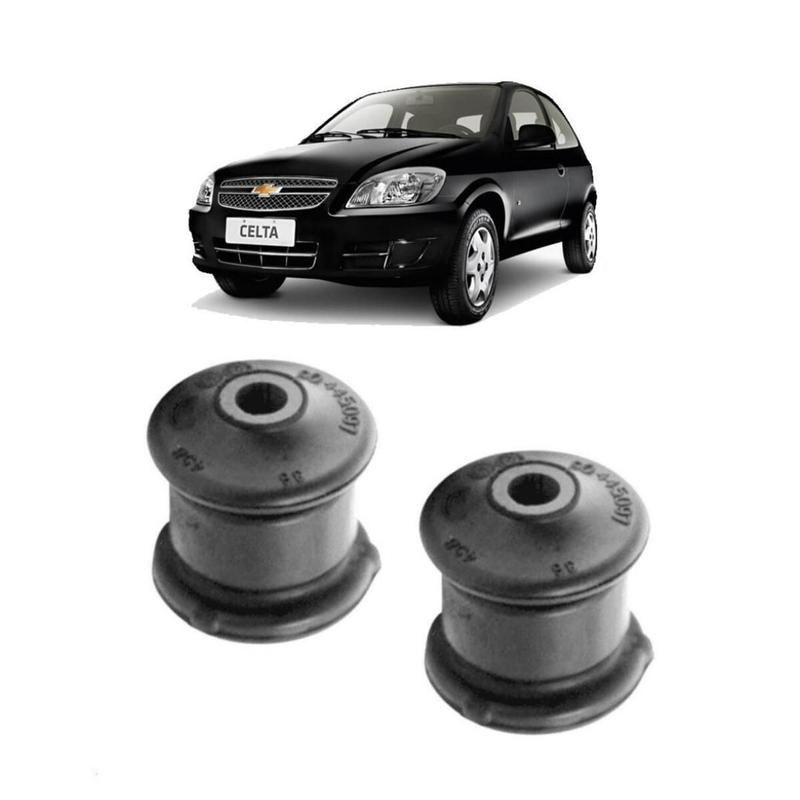 Kit 2 Bucha Bandeja Suspensão Dianteira Celta 2000/2016 - Solupe Parts ...