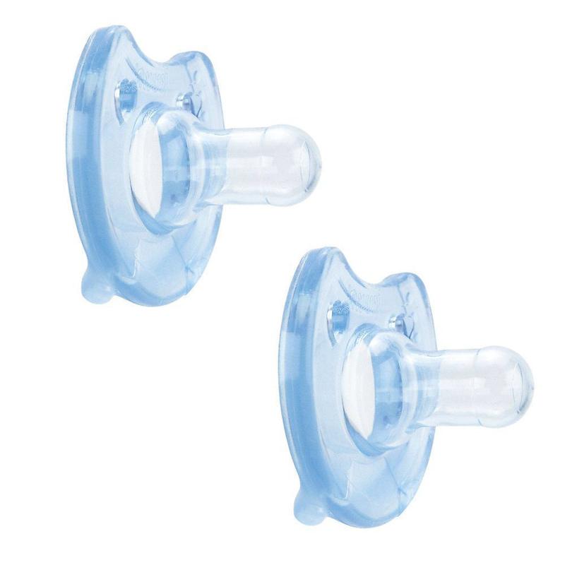 Kit 2 Chupeta Soft Comfort Recém Nascido AZUL - kuka - Chupeta ...