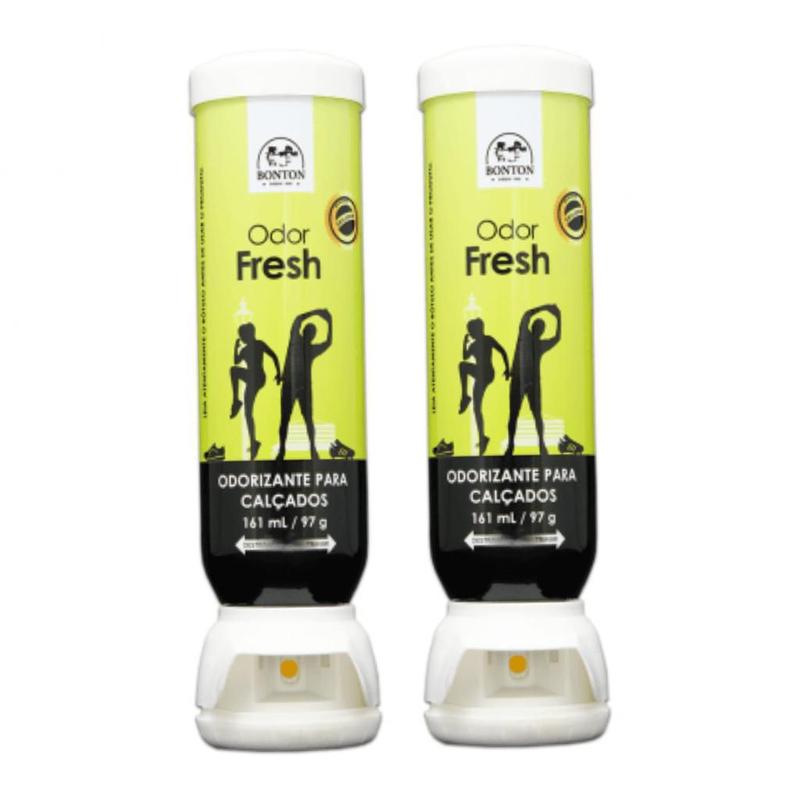Kit 2 Desodorante Tira Chule dos Pes Anti Odor Fresh Bonton ...