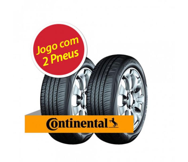Kit 2 pneus aro 15 185/60 r15 continental power contact 2 84h - Pneus ...