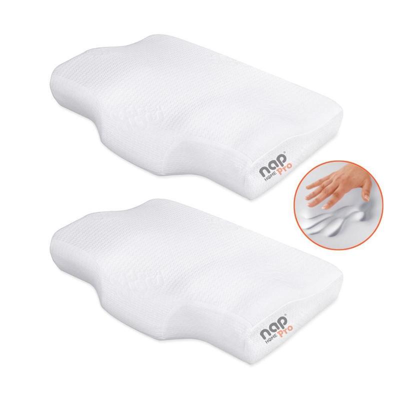 Kit 2 Travesseiros Nasa Nap Cervical Ergo Perfect Fit - Nap Home Pro ...