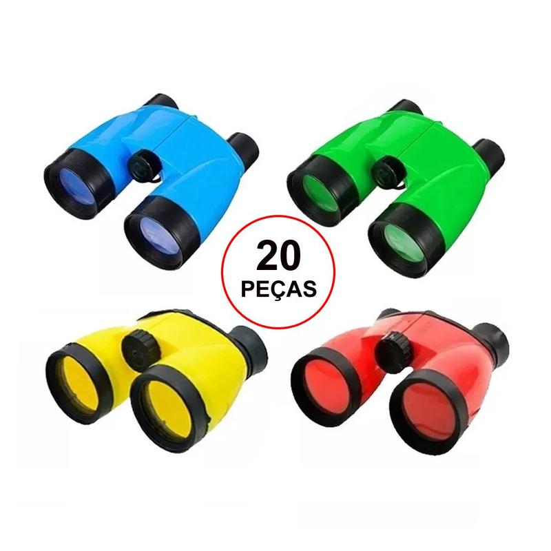 Kit 20 Binóculos Detetive Lembrancinha De Festa Infantil - BINOCULARS ...