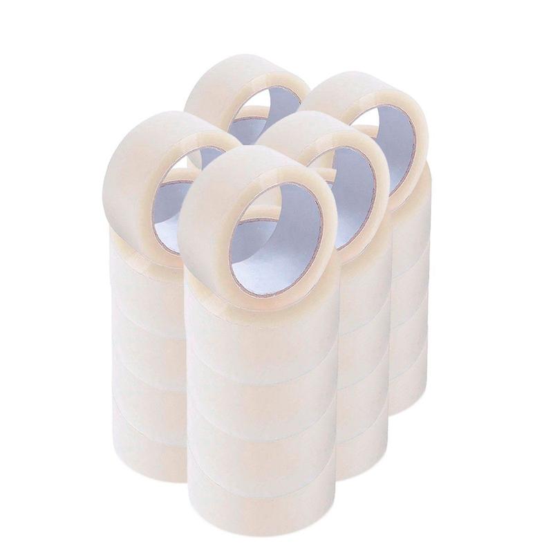 Kit 25 Rolos de Fita Adesiva Transparente 100 Metros x 48mm - ST ...