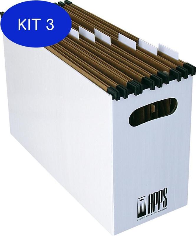 Pastas Suspensas Hotyin Pack 25 - Reforçadas, Cores Sortidas, Para Arquivo