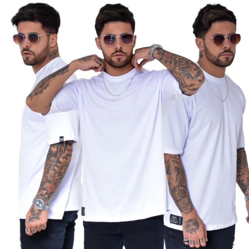 Kit 3 camisas oversized masculina elastano a pronta entrega - MAXIMOS ...