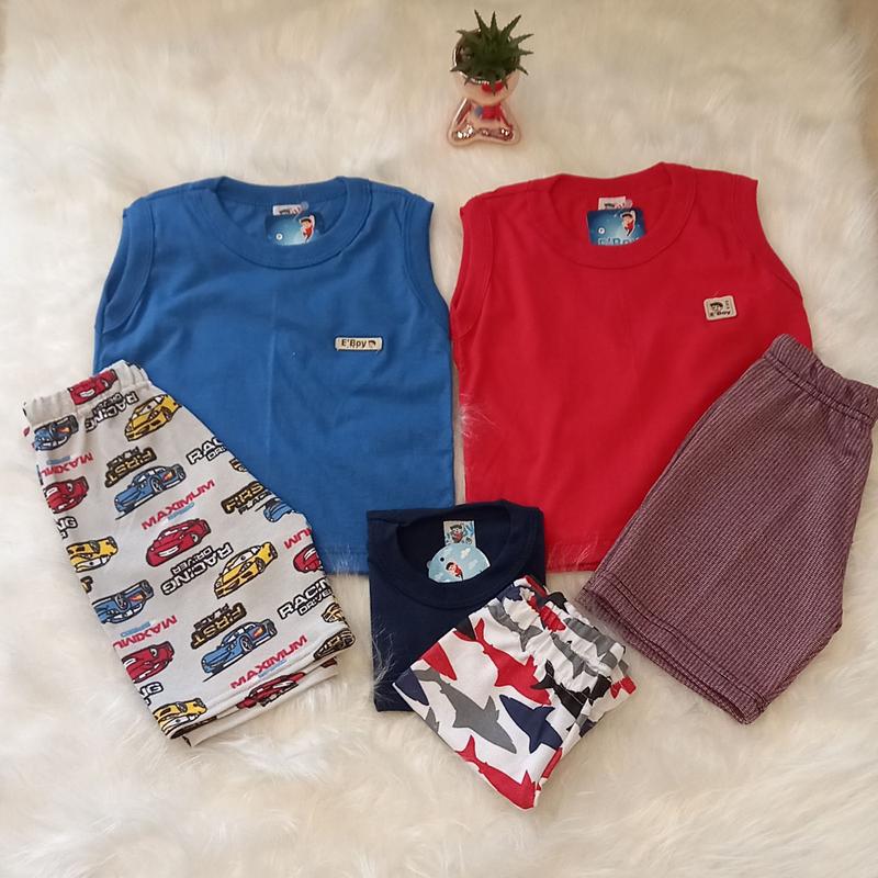 Kit 3 Conjuntos masculino /com bermuda moleton - EBoy - Conjunto de ...