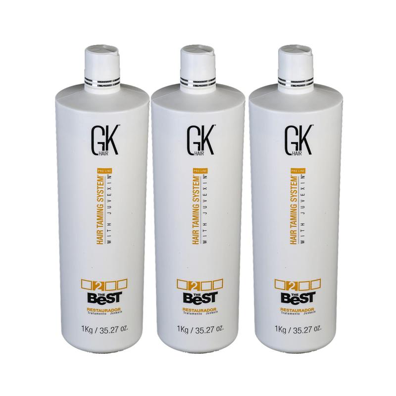 Kit 3 Gk Hair Taming System The Best Juvexin Passo 2 1000g ...
