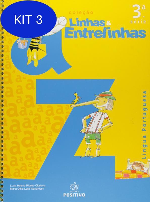 Kit 3 Livro Linhas E Entrelinhas. Lingua Portuguesa. 4º Ano - Livros ...