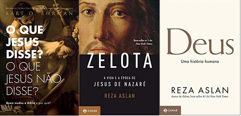 KIT 3 LIVROS O que Jesus disse O que Jesus não disse + ZELOTA + Deus ...