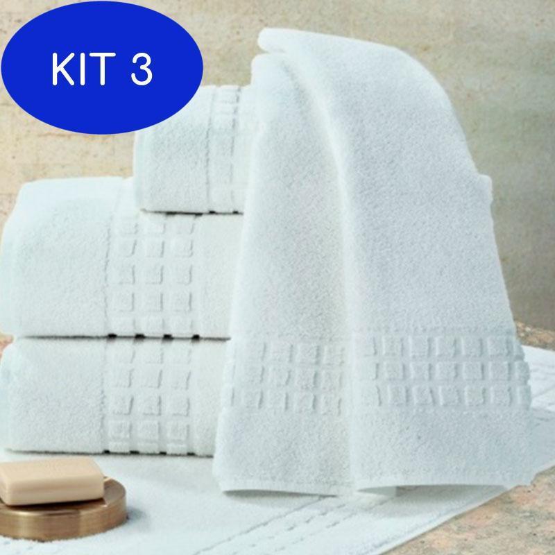 Kit 3 Toalha De Rosto Branca Toronto Teka Toalha De Rosto kit-3-toalha-de-rosto-branca-toronto-teka-toalha-de-rosto