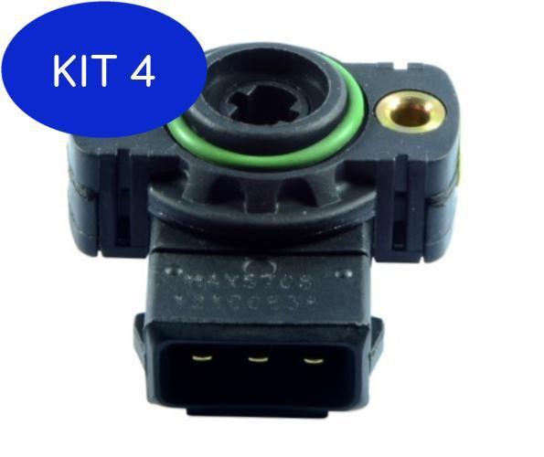 Kit 4 Sensor Posição Da Borboleta Tps Vw Golf 2.0 92 A 99 - Outros/Dpl ...