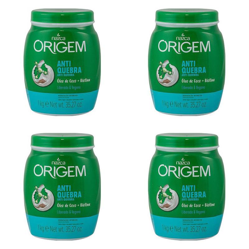 Kit 4 Und Creme De Tratamento Origem Antiqueda 1kg - Cuidados com o ...