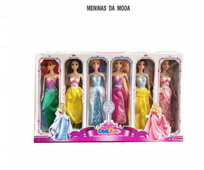 Kit 6 Bonecas Meninas da Moda Attic GK0507 - Bonecas - Magazine Luiza