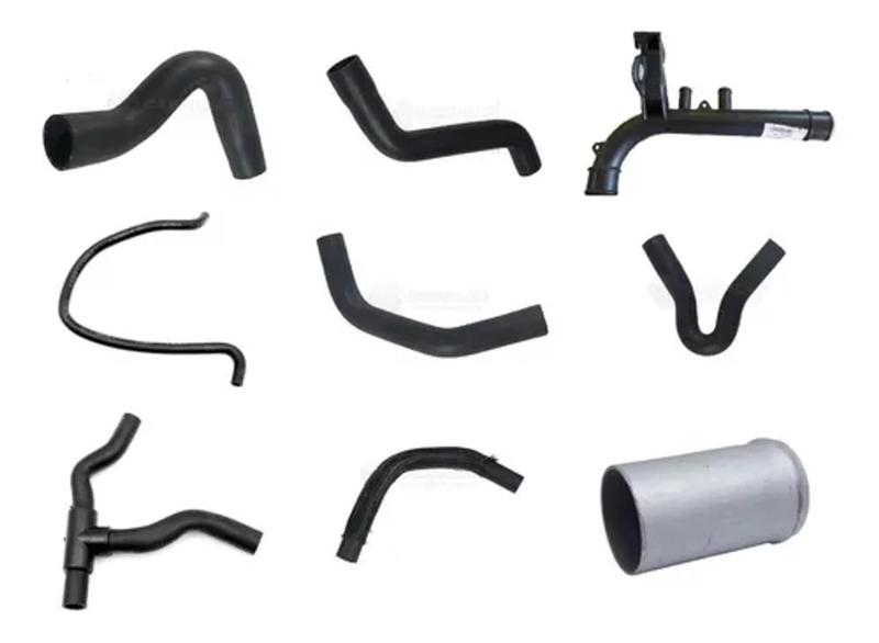 Kit 7 Mangueiras + 2 Tubos Corsa 1.4 8v 98/02 C/ Ar Quente - ARREFECE ...