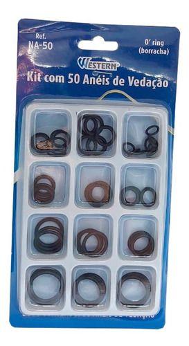 Kit Anel de Vedação O-ring Arruela Borracha Com 50 Peças - WST - Anel ...