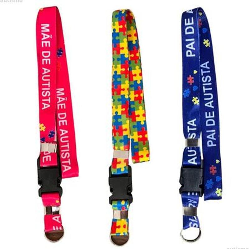 Kit Autismo Cordão De Identificação Pai E Mãe De Autista - Cordão para ...