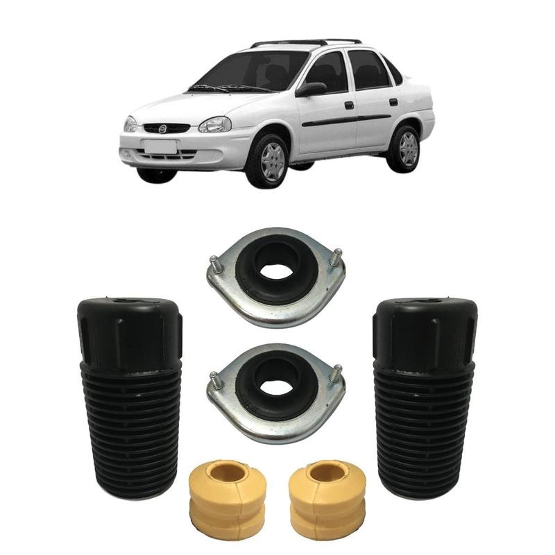 Kit Batente Coxim Amortecedor Dianteiro Chevrolet Corsa Wind - Solupe ...