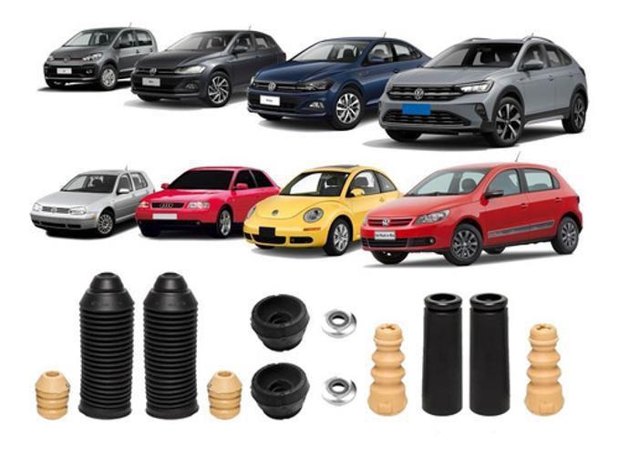 Kit Batente Dianteiro Audi A3 Golf Gol G5 Beatle - Qualykits - Batente ...