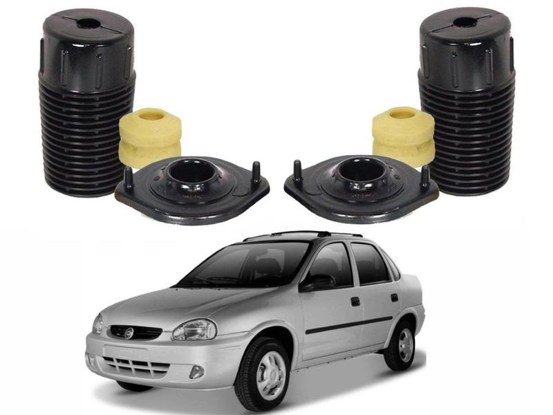 Kit batente dianteiro chevrolet corsa classic 1.0 1996 a 2010 ...