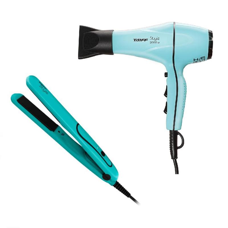 Kit Beleza Taiff Secador e Chapinha Style Seca Alisa e Modela 2000W ...