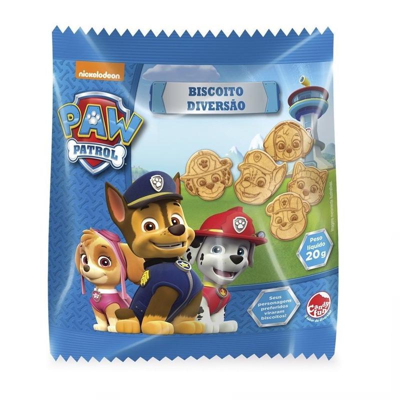 Kit Biscoito Diversão Com 12 Unidades - Patrulha Canina - Dtc ...
