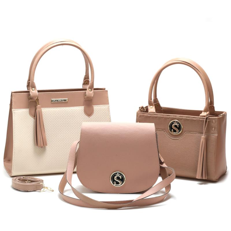 Kit Bolsas Femininas Transversal alça Ombro, Tiracolo, Grande, Média ...
