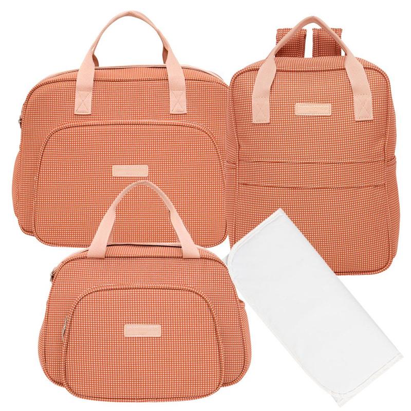 Kit Bolsas Maternidade Pirulitando CompletoV2 Sonho Caramelo ...
