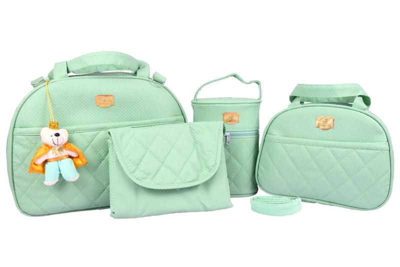 Kit Bolsas Para Bebê 4 Peças Saída De Maternidade - BAMBOO - Kit Bolsa ...