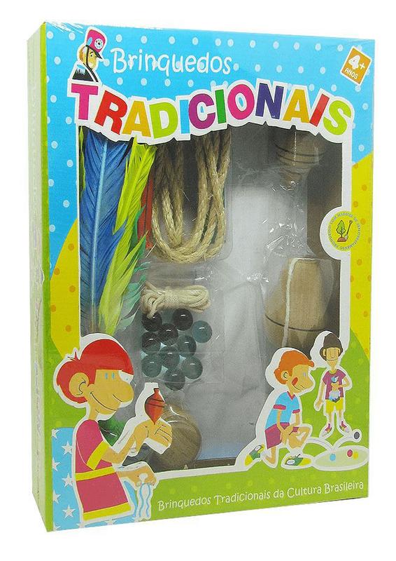 Kit Brinquedos Tradicionais da Cultura Brasileira - Estrela ...