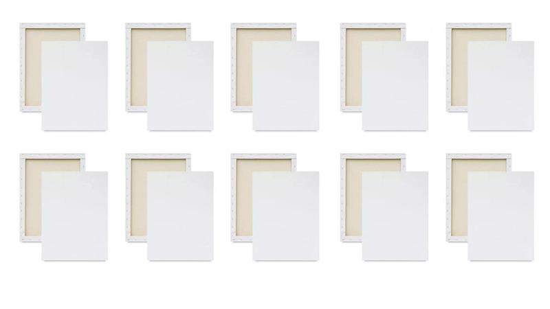 Kit C/10 Telas Para Pintura 20x30 - Real Seda - Tela para Pintura ...