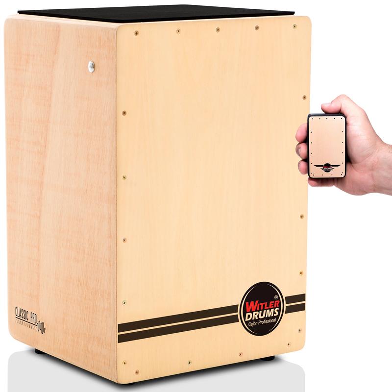 KIT - Cajón Reto Eletroacústico NN - 01 Cajónzinho Shaker - Witler ...