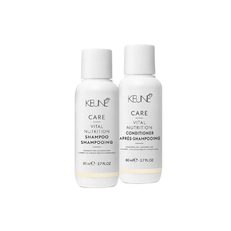 Shampoing Keune Care Vital Nutrition - Lot De 2 Flacons De 80 Ml - Neuf Sous Emballage