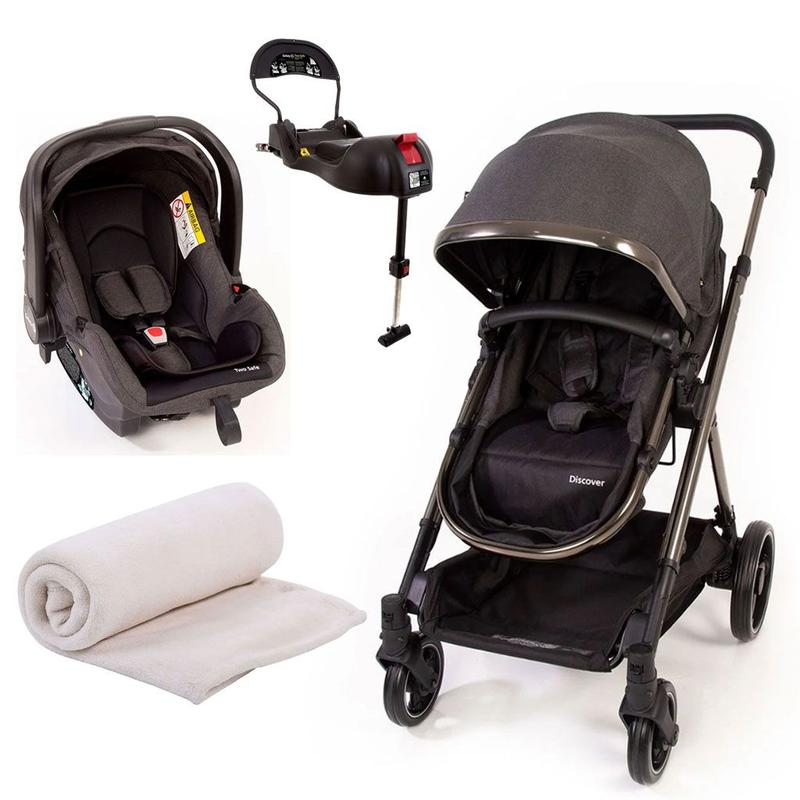 Kit Carrinho de Bebê, Bebê Conforto e Base com Cobertor - Safety 1st ...